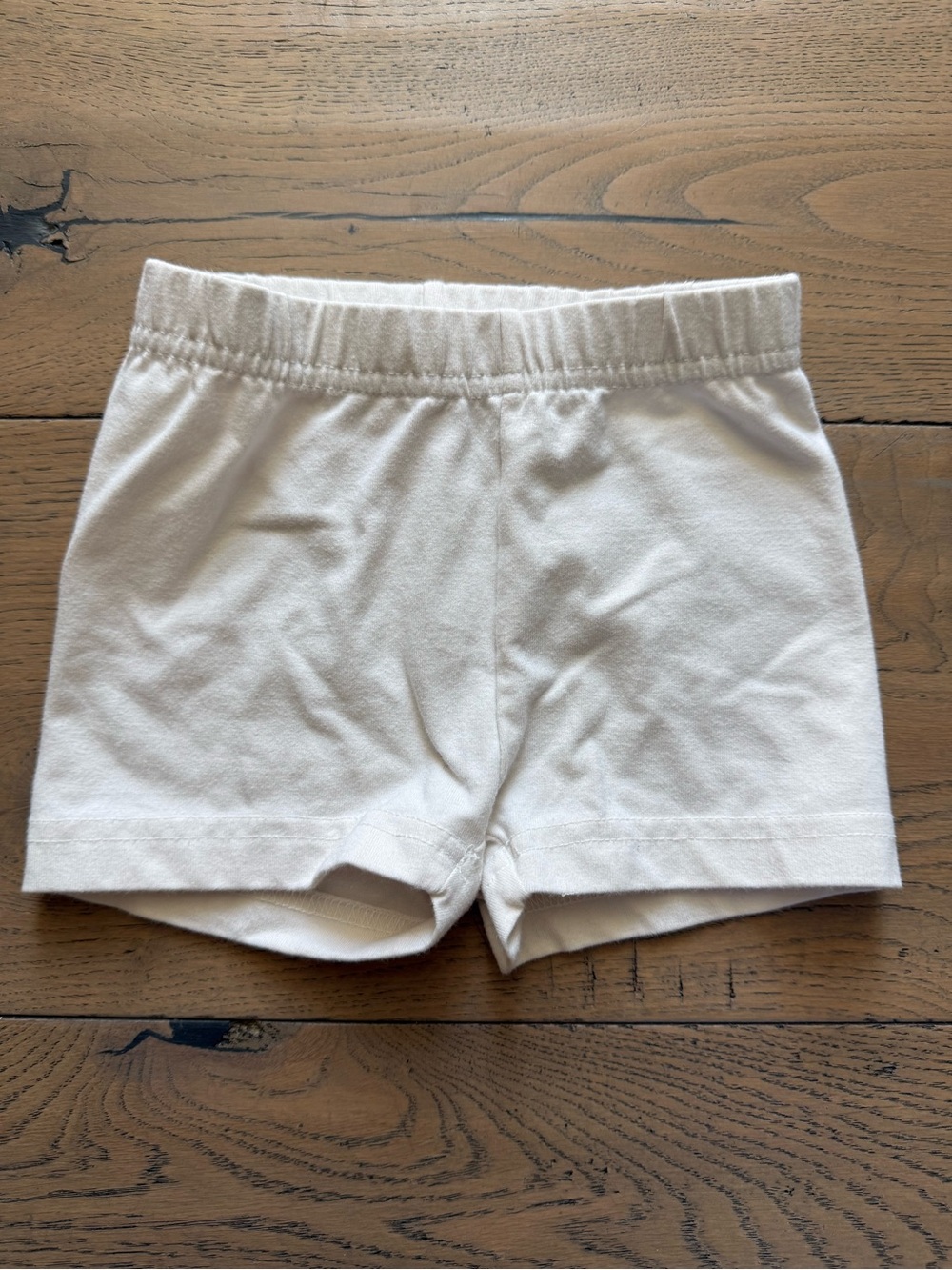Hanna Andersson White Tumble Shorts – 3T